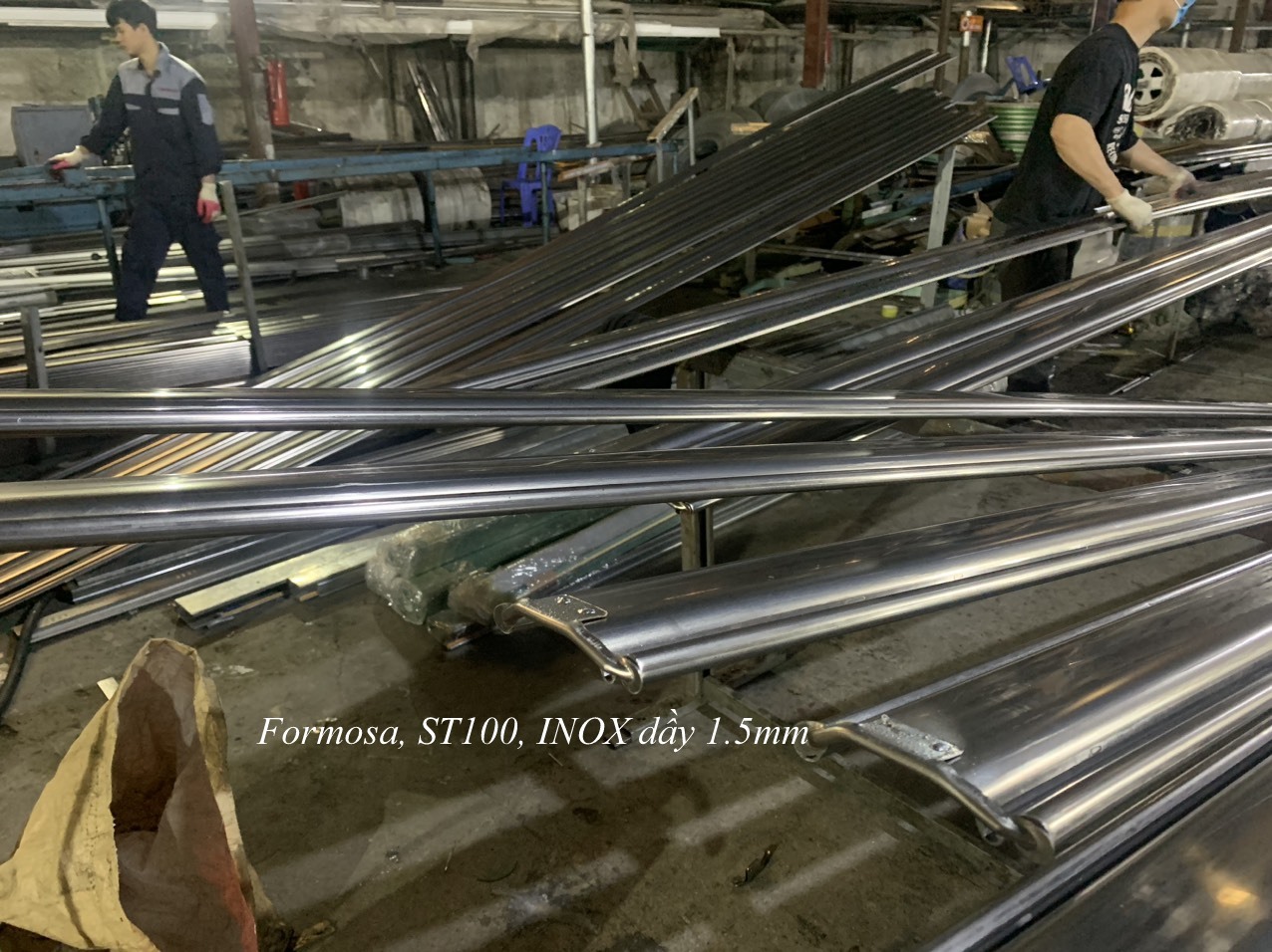 Cửa cuốn siêu trường INOX độ dầy 1.4ly