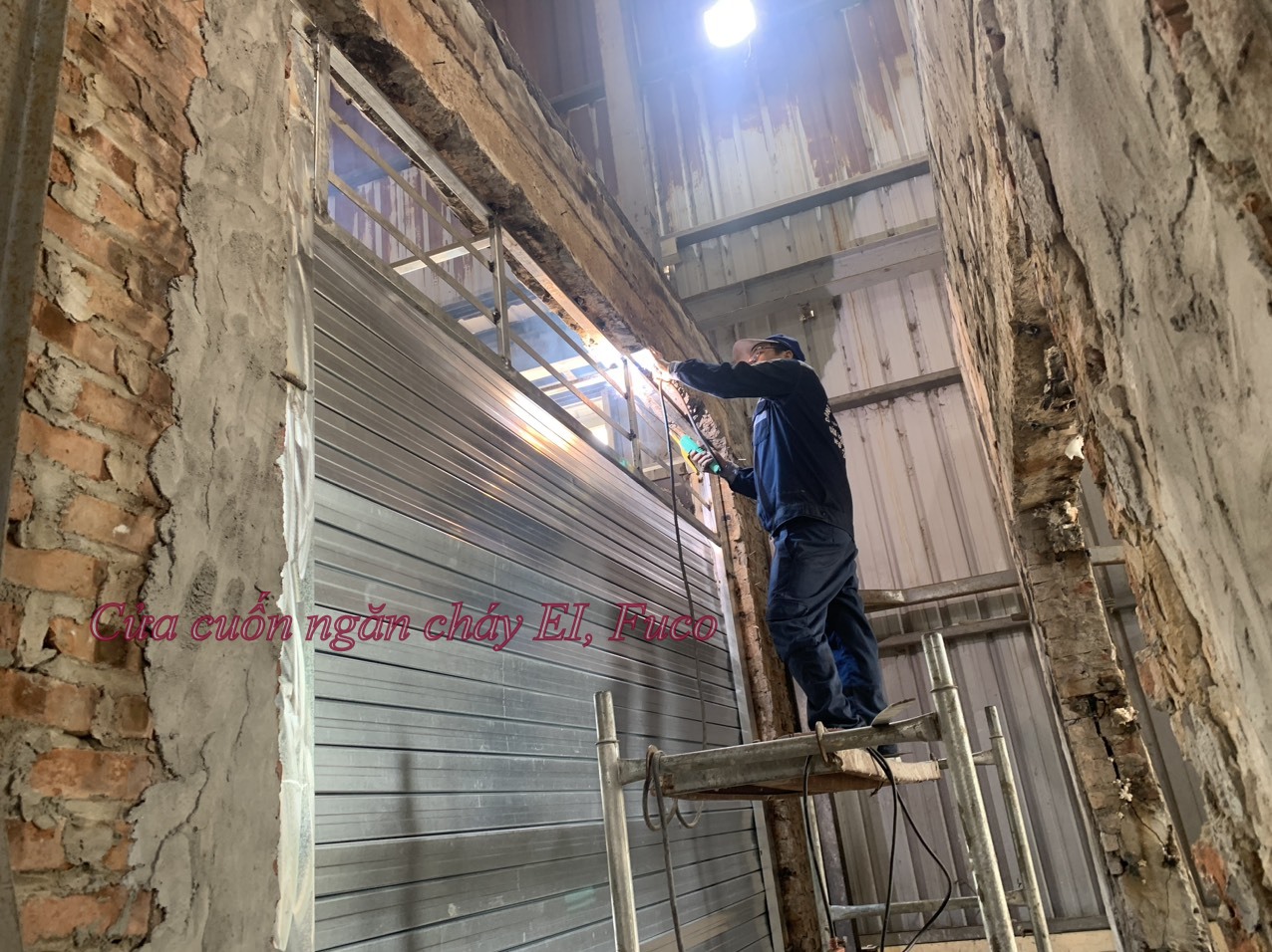 cửa cuốn ngăn cháy EI45, cửa cuốn ngăn cháy EI60, cửa cuốn ngăn cháy EI70, EI90