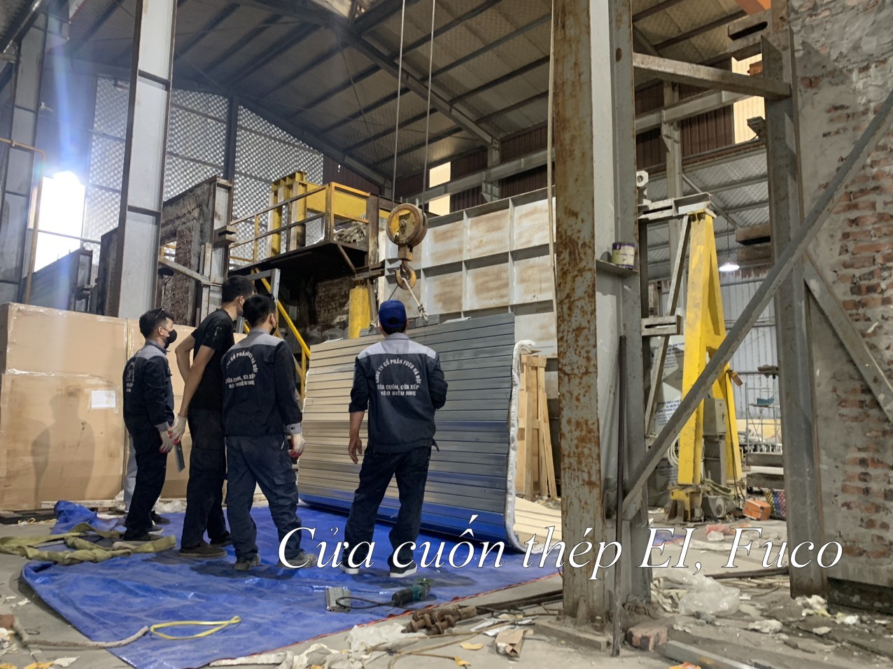 Motor, động cơ cửa cuốn ngăn cháy EI-Fuco, Cửa cuốn ngăn cháy EI
