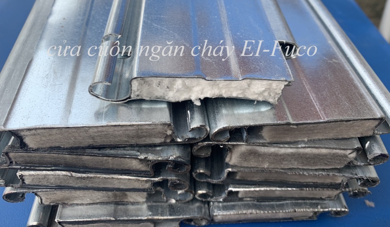 Cửa cuốn ngăn cháy, chống cháy cách nhiệt EI, Fuco