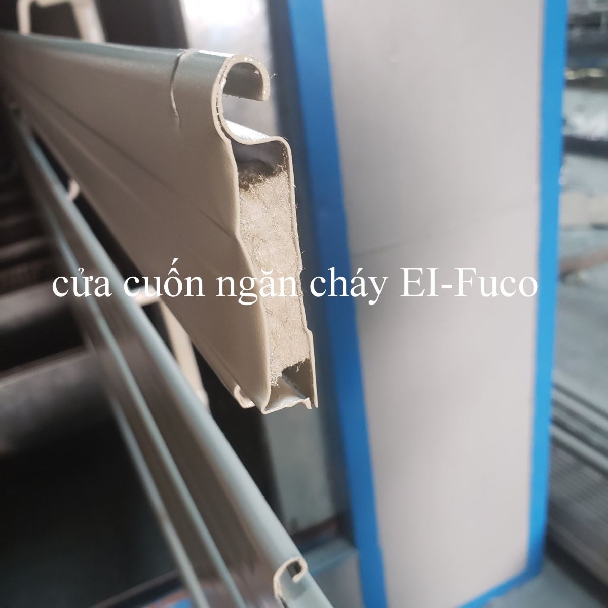 Cửa cuốn ngăn cháy, chống cháy cách nhiệt EI, Fuco