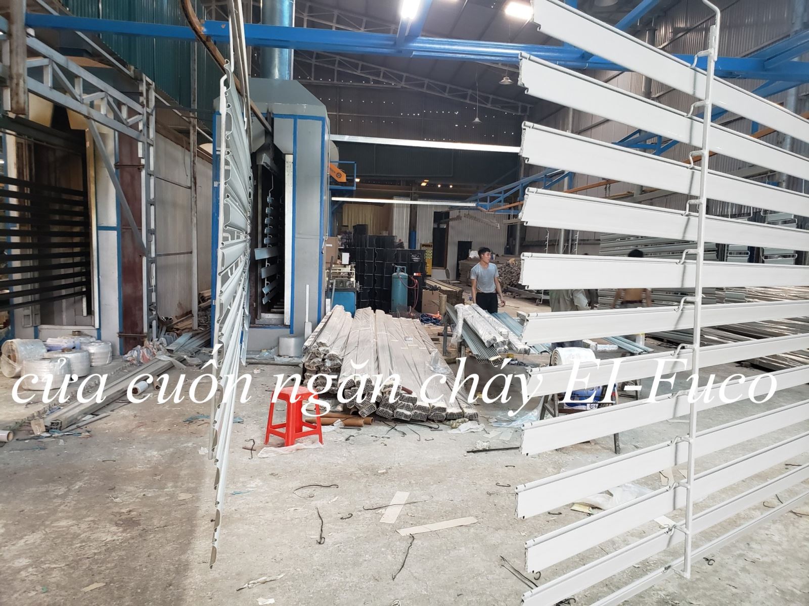cửa cuốn chống cháy EI, như cửa cuốn ngăn cháy EI15, cửa cuốn ngăn  EI30