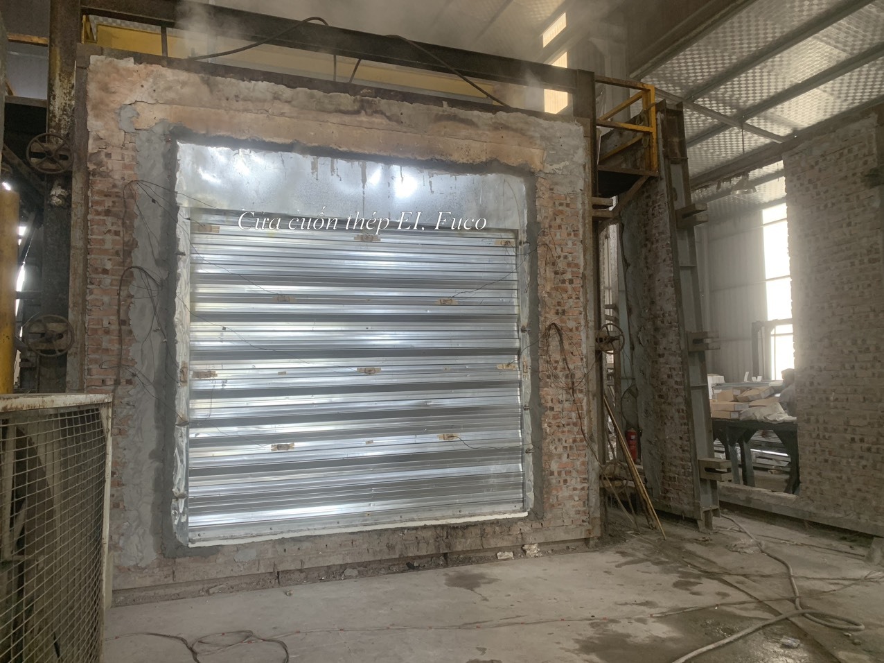 cửa cuốn ngăn cháy EI60, EI70, Cửa cuốn ngăn cháy EI
