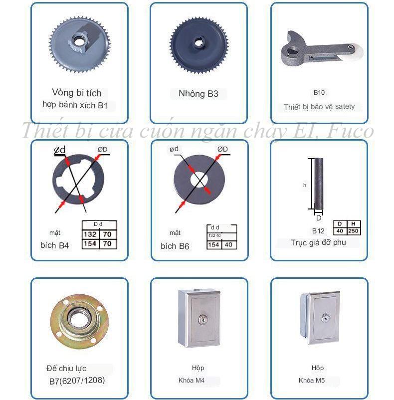 cửa cuốn ngăn cháy EI15, cửa cuốn ngăn  EI30, cửa cuốn ngăn cháy EI45