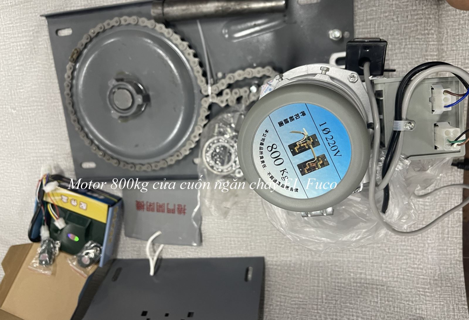 Motor, động cơ cửa cuốn ngăn cháy, chống cháy EI60, ei70, EI45, EI30