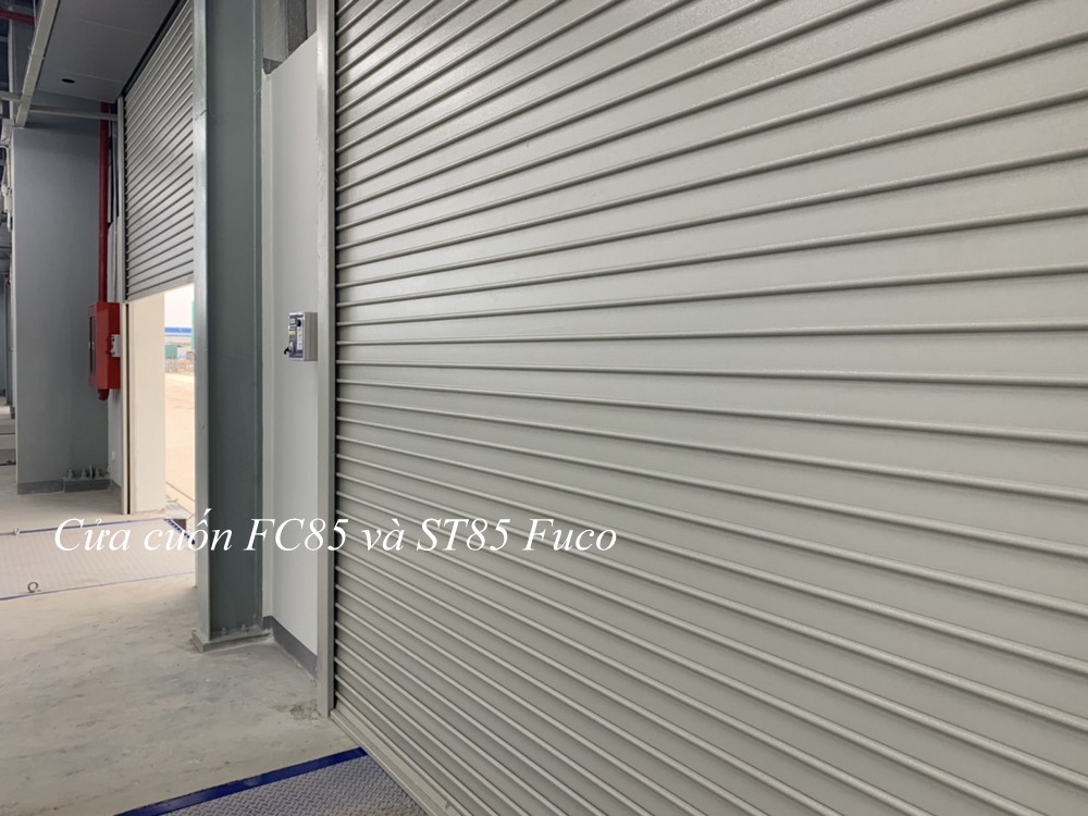 Cửa cuốn ngăn cháy, cửa cuốn chống tại fuco tại hà nội và tại hcm