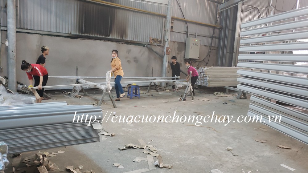 Cửa cuốn chống cháy tại Quảng Ngãi