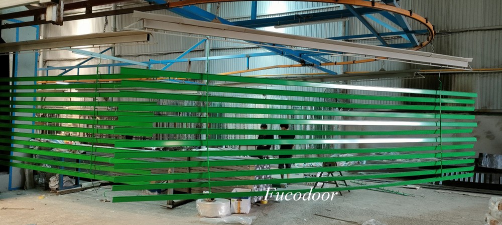 Cửa cuốn chống cháy 1 lớp là lọai cửa