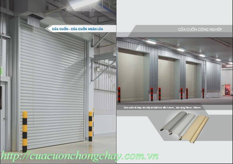 Cửa cuốn chống cháy tại Thanh Hóa