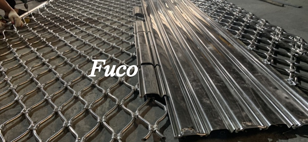 Cửa cuốn song ngang ống tròn 19 và phi 21, INOX 201 và INOX 304