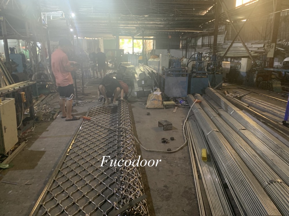 Báo giá cửa cuốn mắc võng