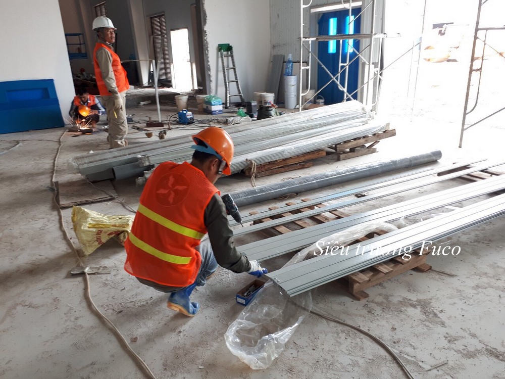 Cửa cuốn siêu trường nhà xưởng tại Hà Tĩnh