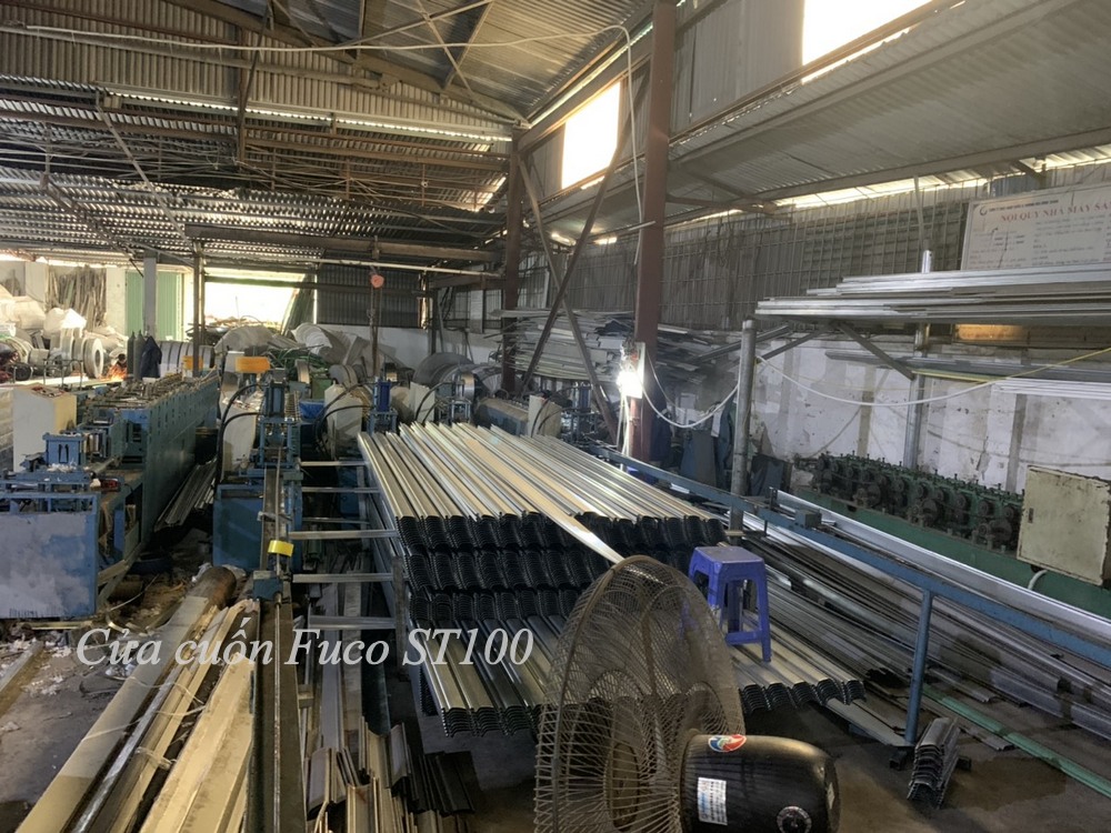 Cửa cuốn siêu trường nhà xưởng tại Hải Phòng