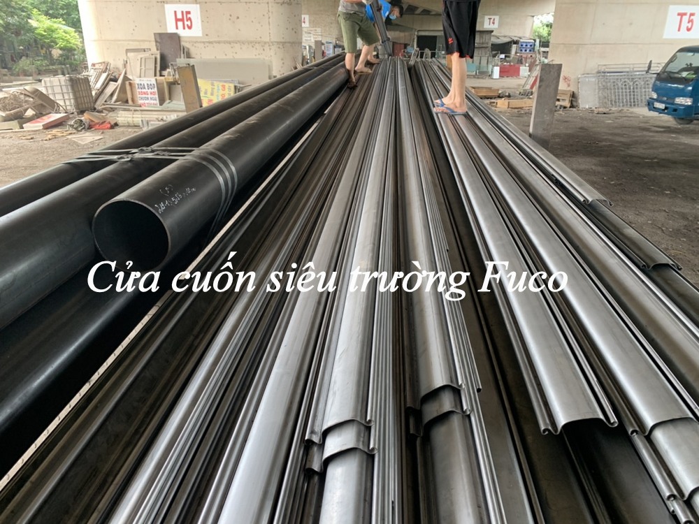 cửa cuốn rộng 14m