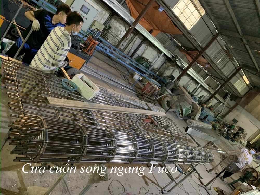 Báo Giá Cửa Cuốn Song Ngang Inox
