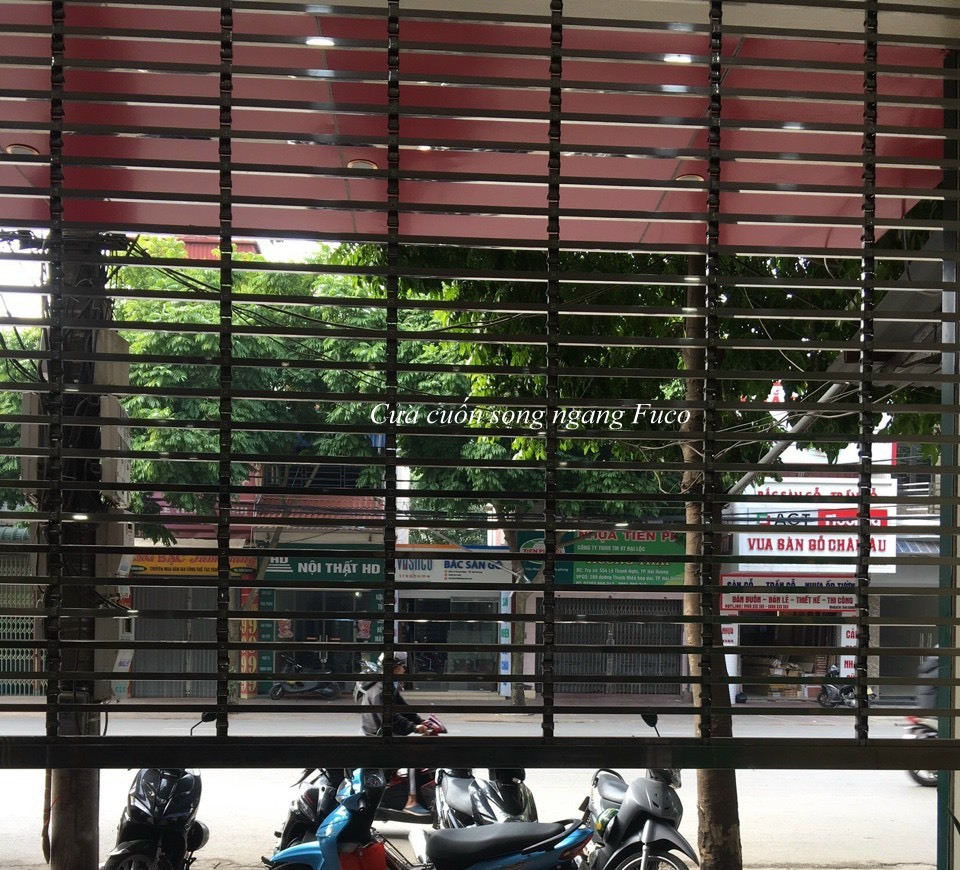 Cửa cuốn khớp thoáng Inox