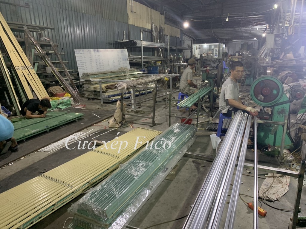 Làm cửa xếp đài loan, Cách làm cửa xếp đài loan