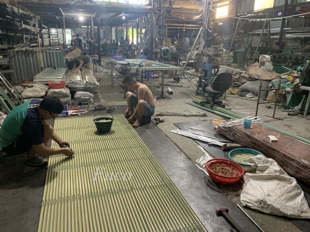 Cách làm cửa xếp u đúc