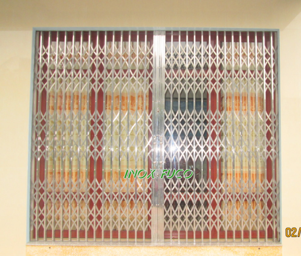 Cửa xếp inox 304 cao cấp nhất tại Hải Dương