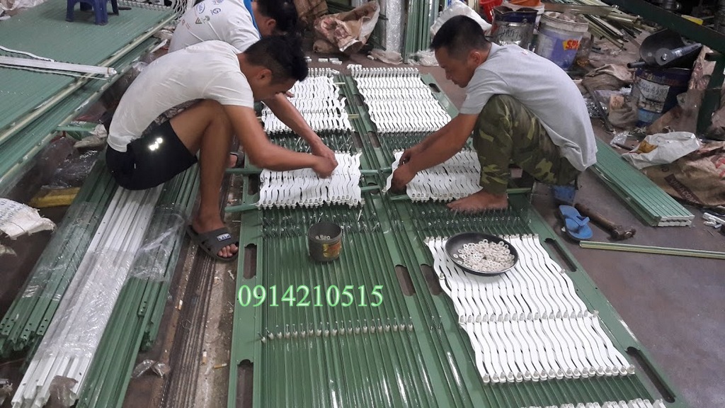 Làm cửa xếp u đúc fuco